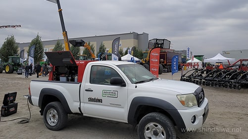 Зварювальне обладнання Shindaiwa на виставці AGROEXPO 2019