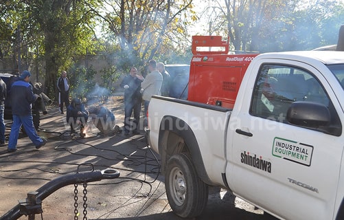 Зварювання на відритій воді - презентація Shindaiwa