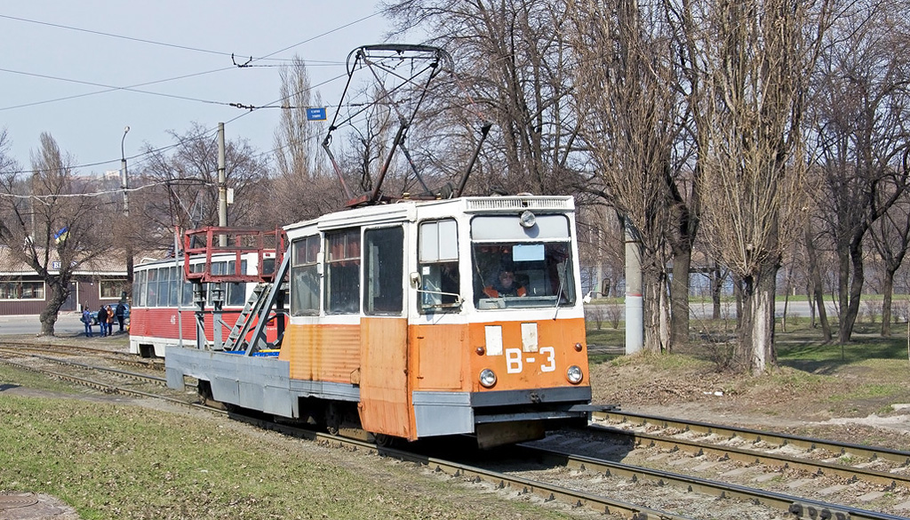 Ремонтный трамвай Криворожэлектротранс