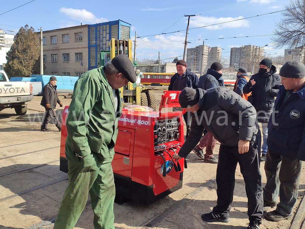 Поставка сварочного оборудования Shindaiwa на Запорожэлетротранс - Фото 3