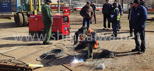 Поставка сварочного оборудования Shindaiwa на Запорожэлетротранс - Фото 4