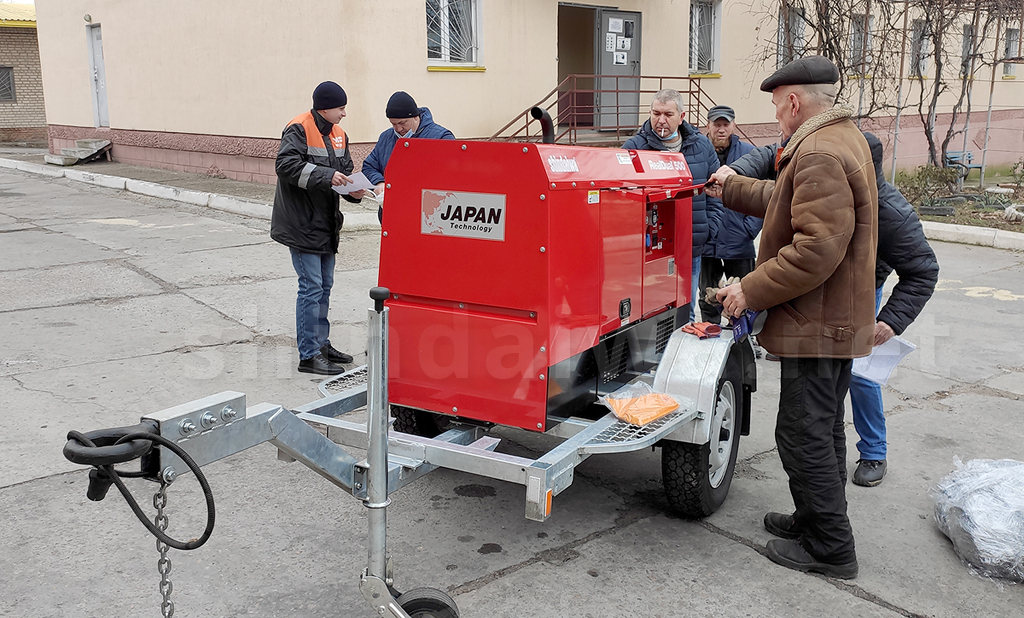 Проверка работоспособности Shindaiwa специалистами Укрзалiзниця